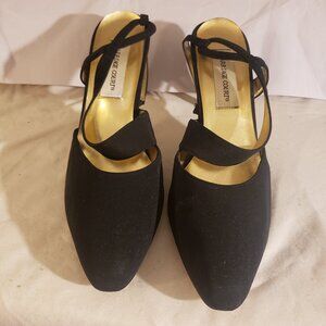 Carriage Court Black Dress Shoe